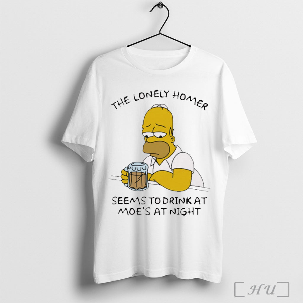 Officials The Lonely Homer Seems To Drink At Moes At Night Homer Simpson