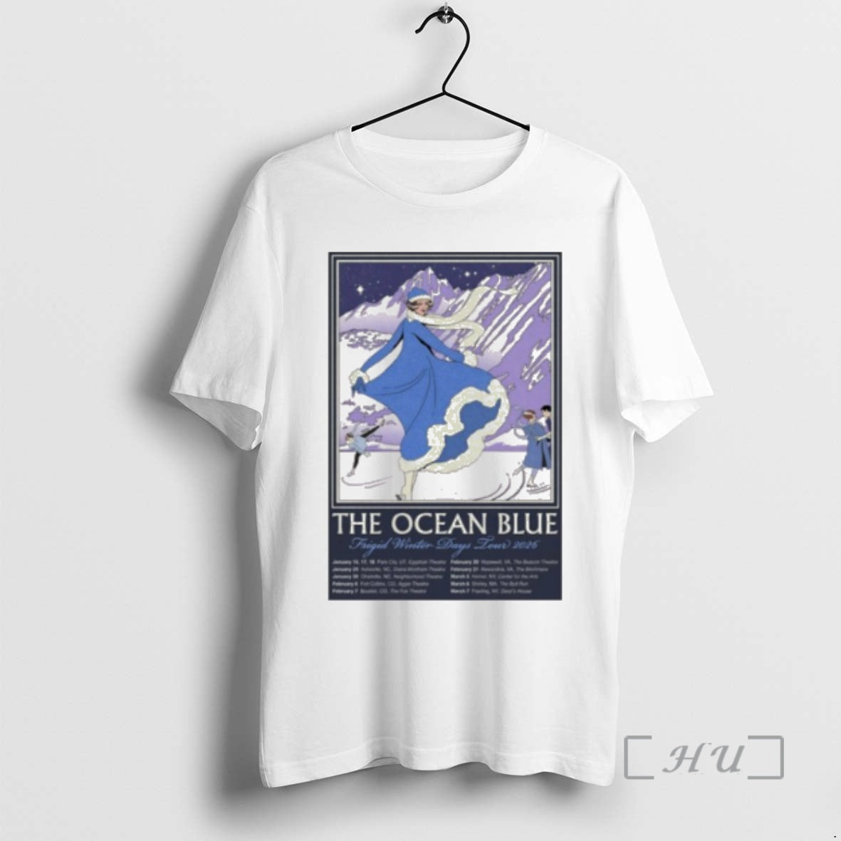 Officials The Ocean Blue Frigid Winter Days Tour 26 T-Shirts, Hoodie, Sweatshirt | RetroVerseTees.com