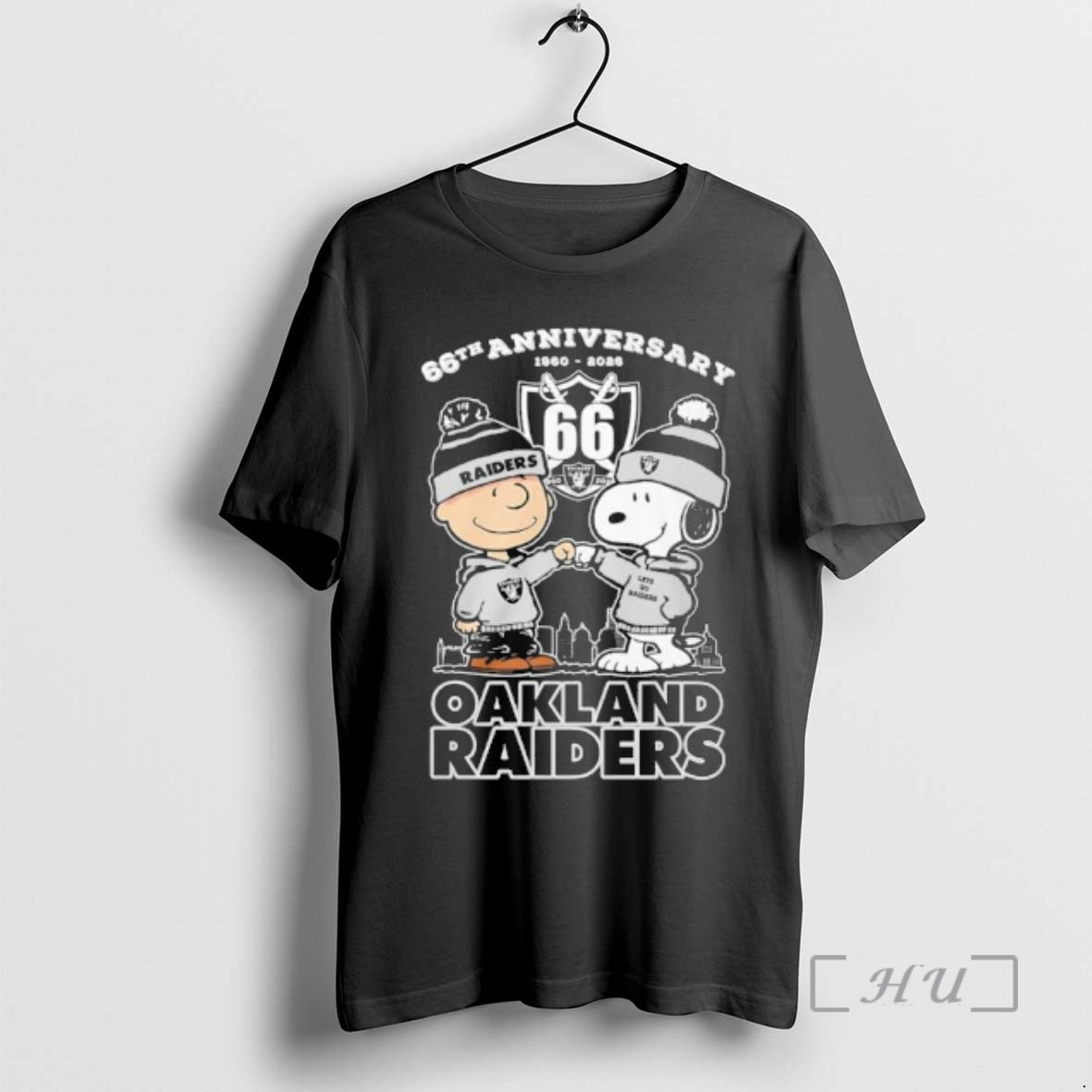 Officials The Peanuts Fist Bump X Oakland Raiders 66th Anniversary T-Shirts, Hoodie, Sweatshirt | RetroVerseTees.com