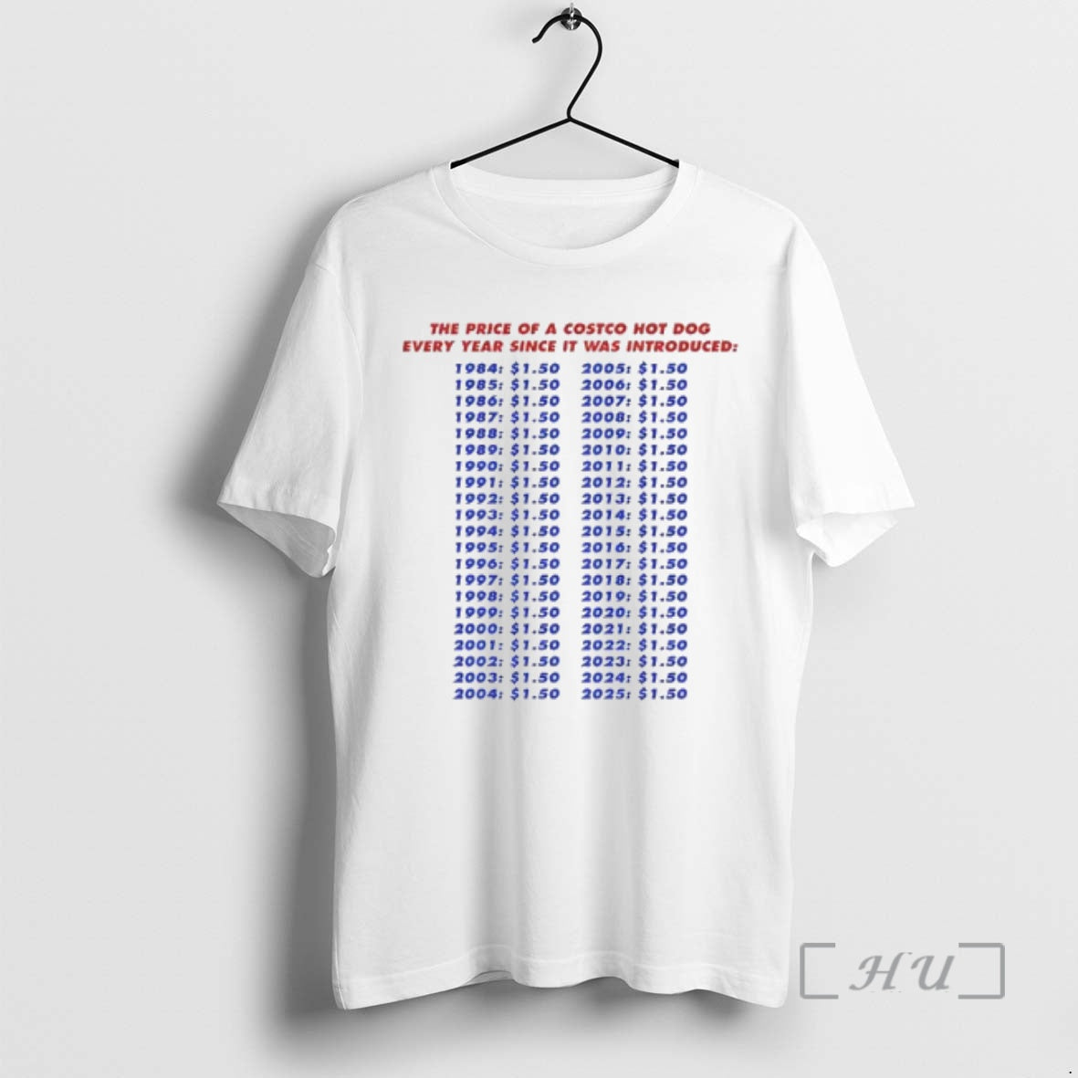 Officials The Price Of A Hotdog Every Year Since It Was Introduced Premium T Shirts Hoodie, Sweatshirt | RetroVerseTees.com