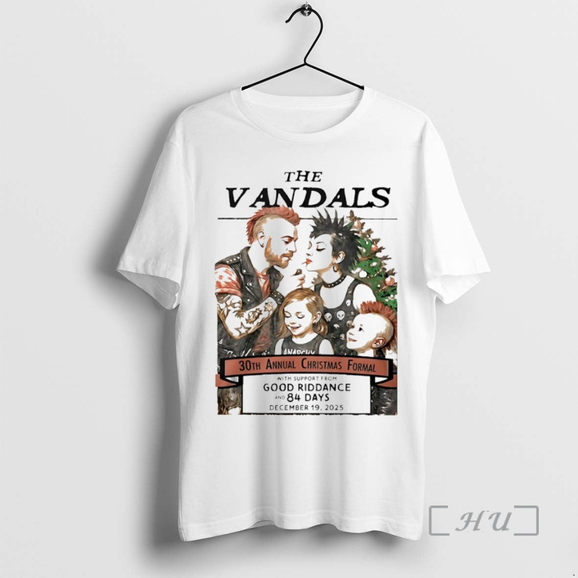 Officials The Vandals Dec 19 2025 Ventura Ca Circle T-Shirts, Hoodie, Sweatshirt | RetroVerseTees.com