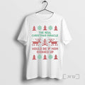 Officials The Real Christmas Miracle Would Be If Dad Showed Up Ugly Premium T Shirts Hoodie, Sweatshirt | RetroVerseTees.com