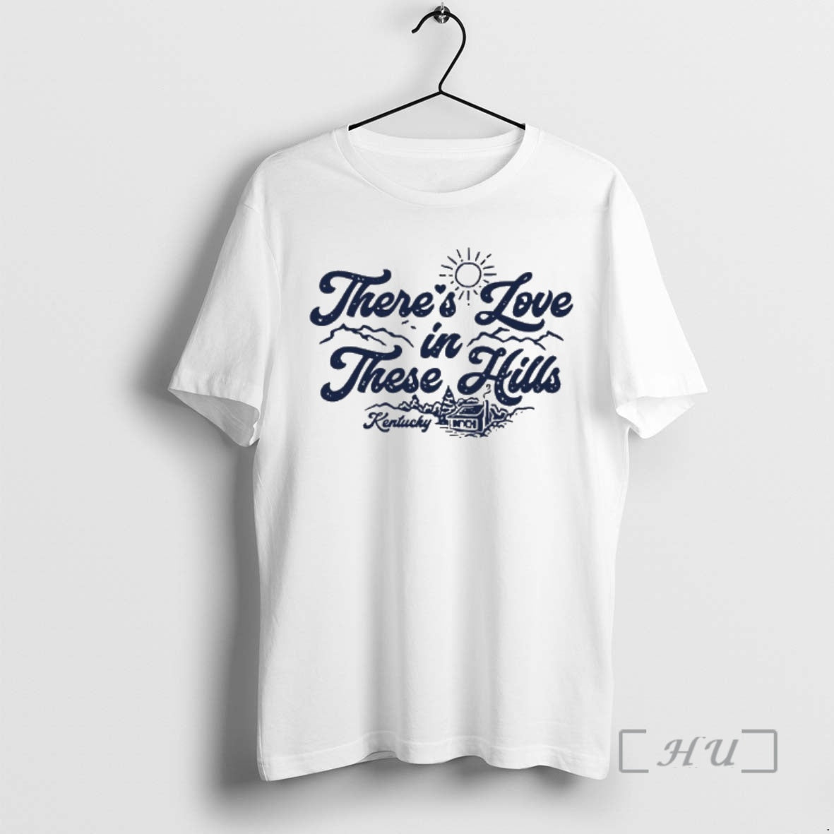 Officials Theres Love In These Hills Kentucky T-Shirts, Hoodie, Sweatshirt | RetroVerseTees.com
