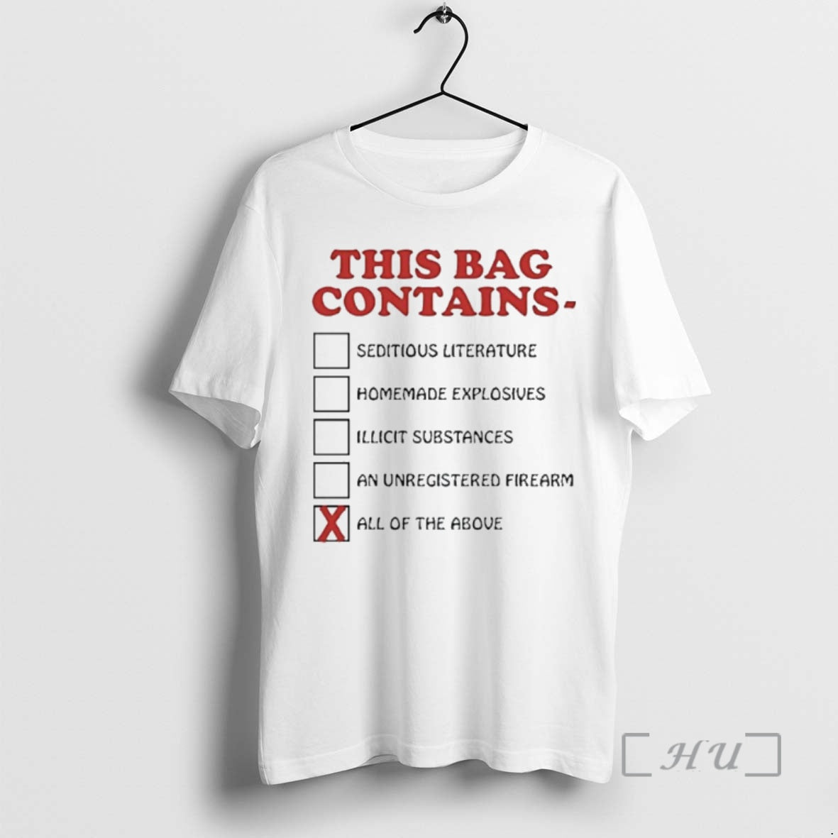 Officials This Bag Contains All Of The Above T-Shirts, Hoodie, Sweatshirt | RetroVerseTees.com