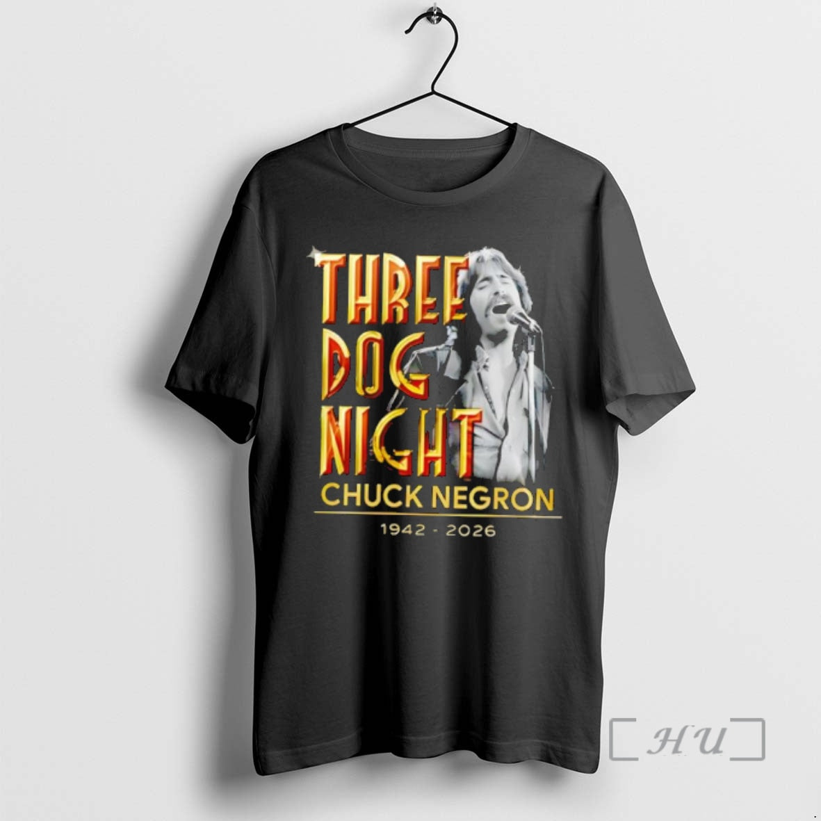 Officials Three Dog Night Chuck Negron 1942 To 2026 Memorial Tribute Premium T Shirts Sweater Hoodie, Sweatshirt