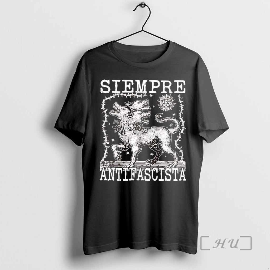 Officials Three Headed Dog Siempre Antifascista