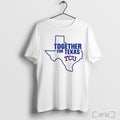 Officials Together For Texas Texas Christian University Players Support Texas Flood T Shirt