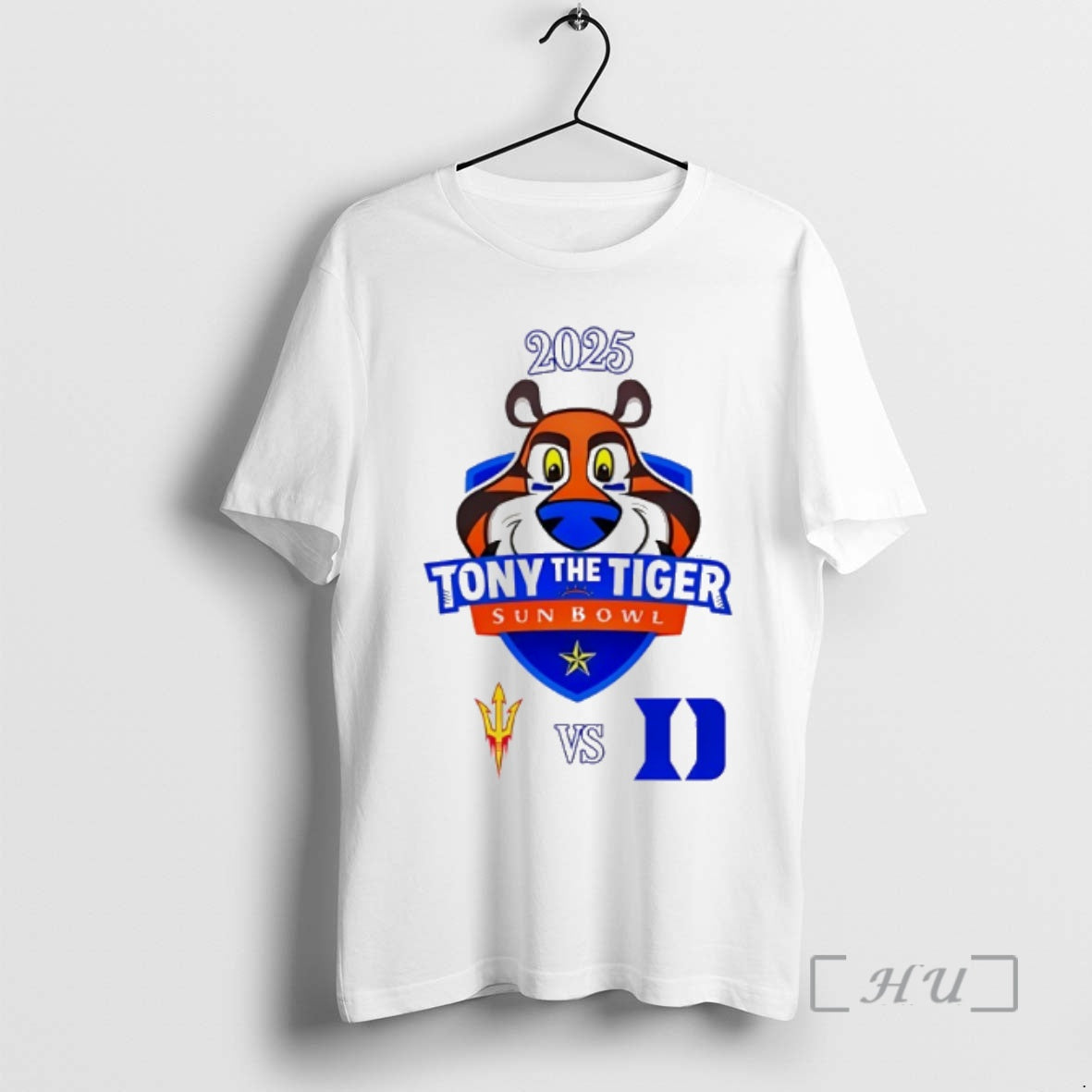 Officials Tony The Tiger Sun Bowl 2025 Arizona State Vs Duke Premium T Shirts Sweater Hoodie, Sweatshirt | RetroVerseTees.com