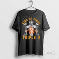 Officials Triple H King Of Kings Pose Signature T-Shirts, Hoodie, Sweatshirt | RetroVerseTees.com