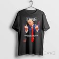Officials Trump Middle Finger Time Magazine The Man Of The Year Premium T Shirts Sweater Hoodie, Sweatshirt