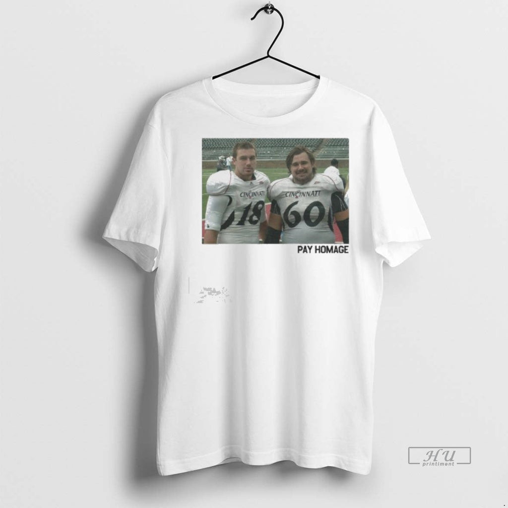 Officials Uc Bearcats Kelce Brothers Pay Tee Sweater Tee (1)