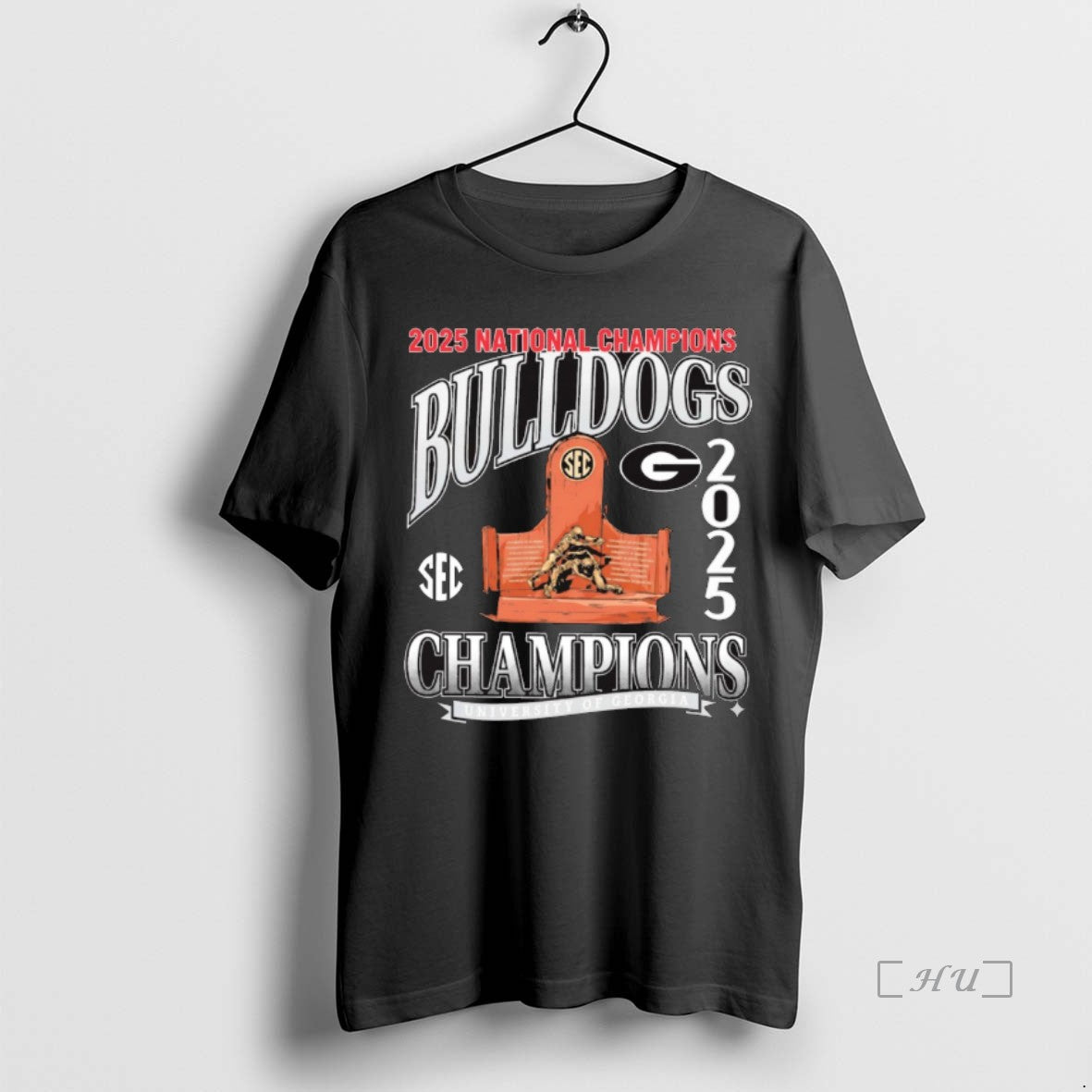Officials Uga Georgia Bulldogs 2025 Sec Football Champions University Of Georgia Premium T Shirts Sweater Hoodie, Sweatshirt