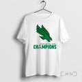 Officials Unt Football 2025 Amercan Conference Champions T-Shirts, Hoodie, Sweatshirt | RetroVerseTees.com
