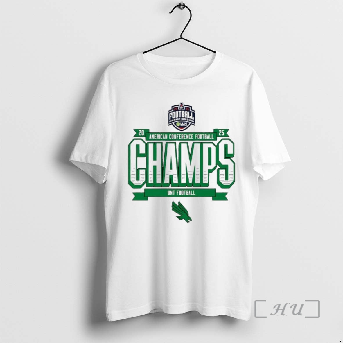 Officials Unt Football 2025 Amercan Conference Champs Logo T-Shirts, Hoodie, Sweatshirt | RetroVerseTees.com