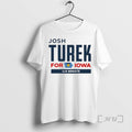 Officials Us Senate Josh Turek For Iowa Logo T-Shirts, Hoodie, Sweatshirt | RetroVerseTees.com