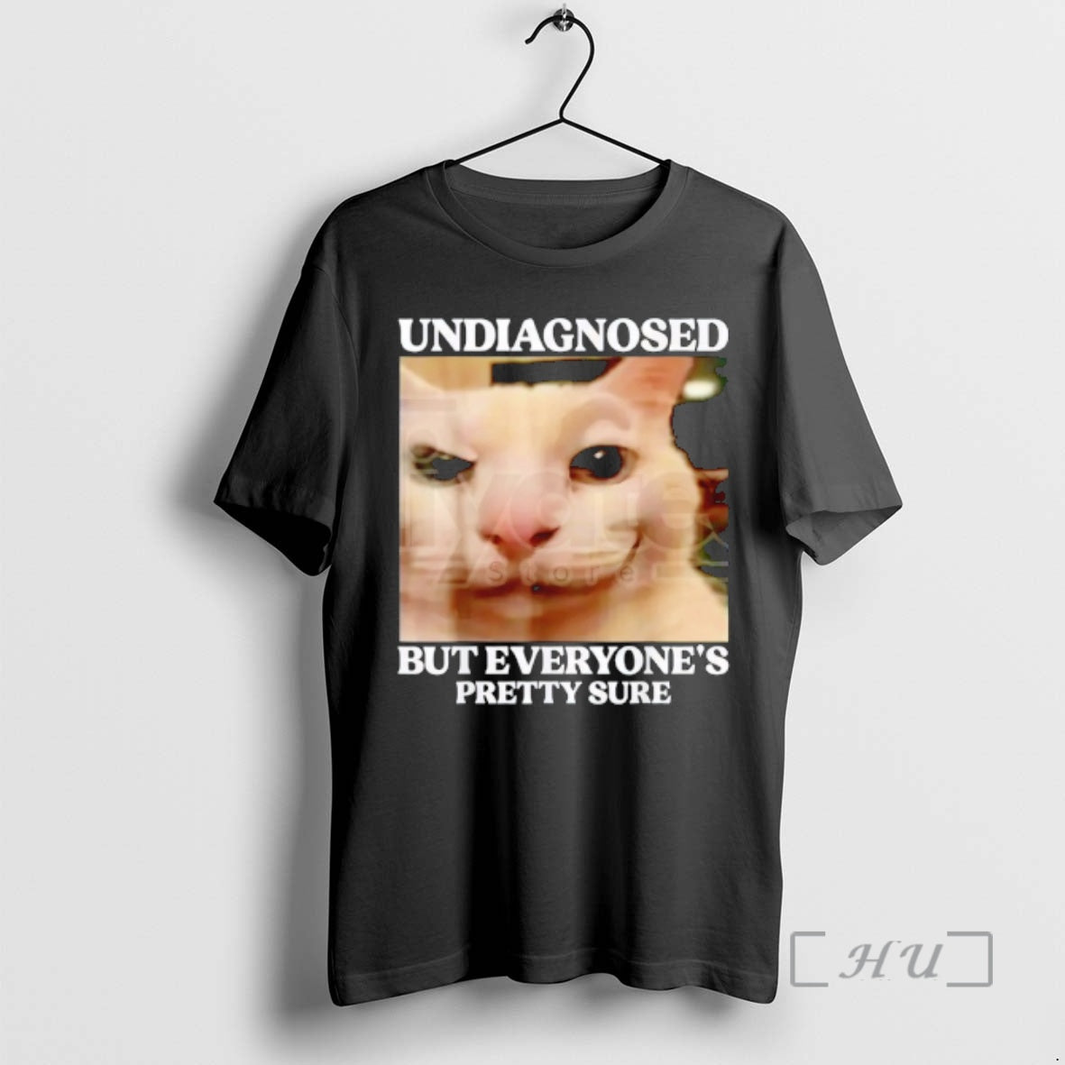Officials Undiagnosed But Everyones Pretty Sure Cat Meme T-Shirts, Hoodie, Sweatshirt | RetroVerseTees.com