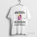 Officials Unicorn Im Currently Unmedicated And Unsupervised I Know It Freaks Me Out Too Premium T-Shirts, Hoodie, Sweatshirt