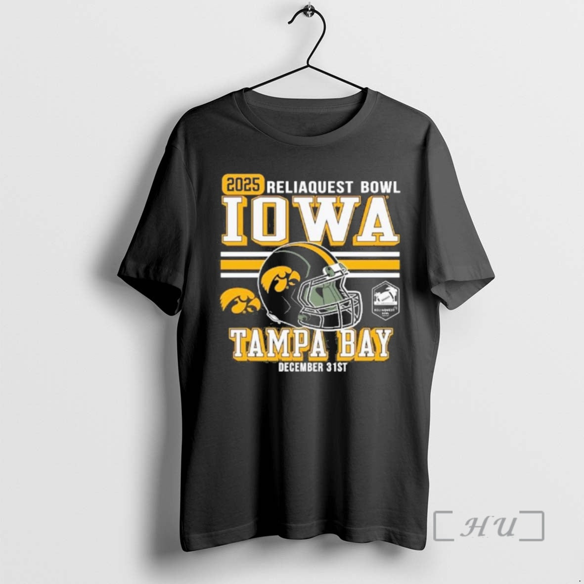 Officials University Of Iowa Hawkeyes Football 2025 Reliaquest Bowl Bound T-Shirts, Hoodie, Sweatshirt | RetroVerseTees.com