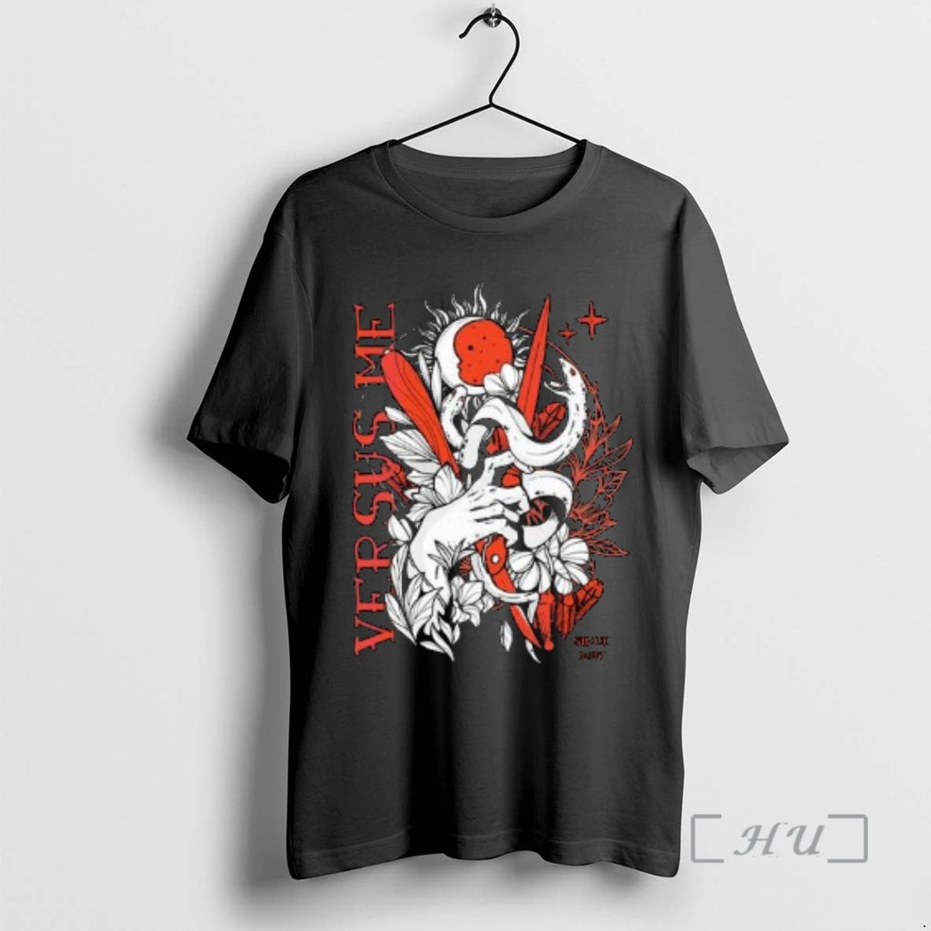 Officials Versus Me Snake Dagger Circle Black