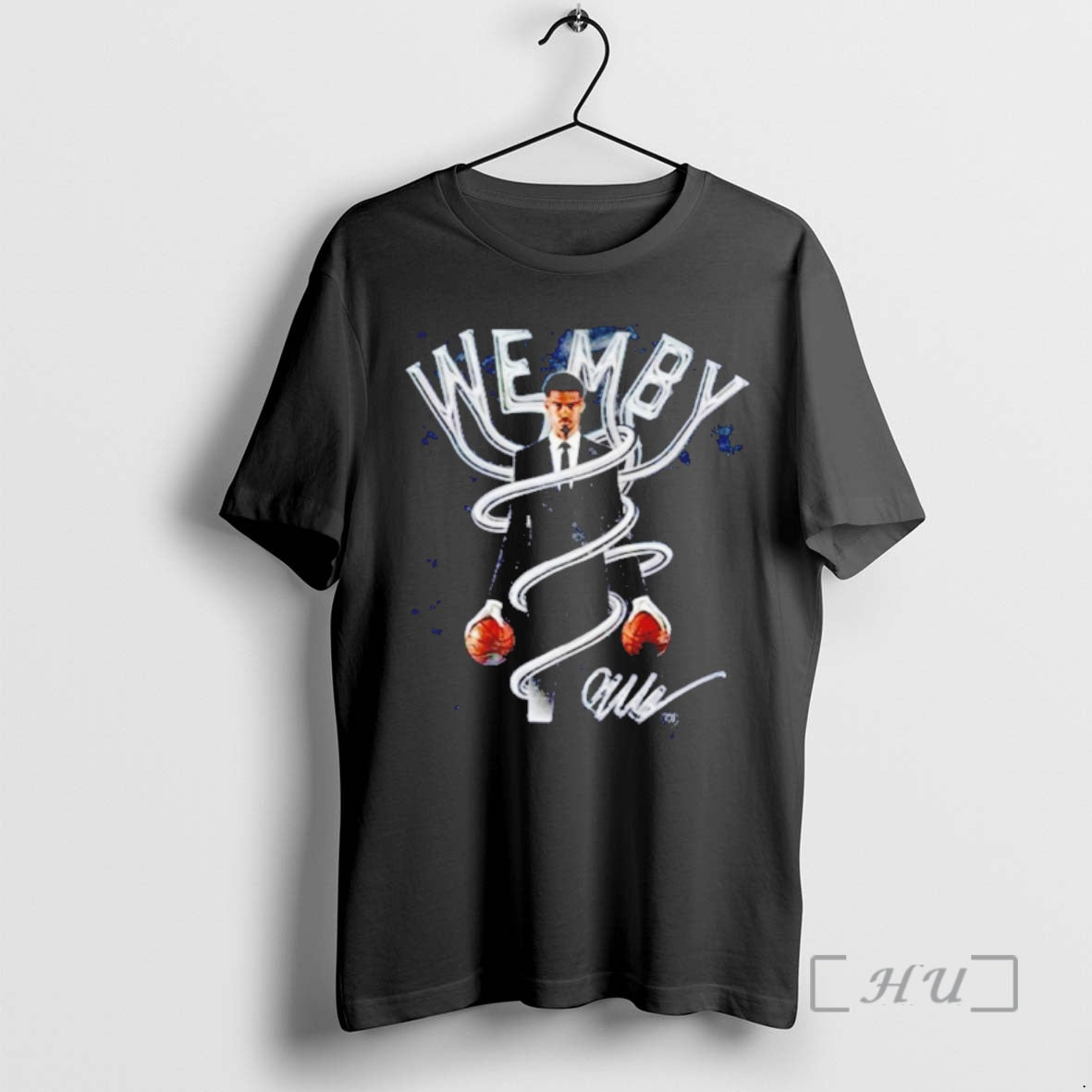 Officials Victor Wembanyama Slenderman San Antonio Spurs Basketball Signature T-Shirts, Hoodie, Sweatshirt