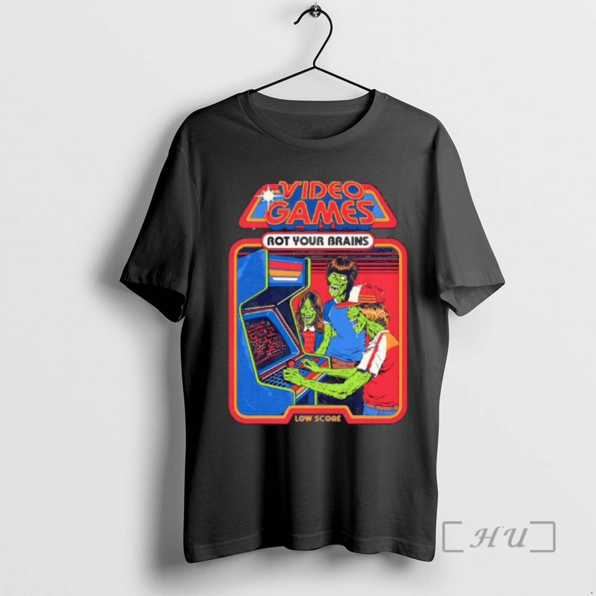 Officials Video Games Rot Your Brains T-Shirts, Hoodie, Sweatshirt | RetroVerseTees.com