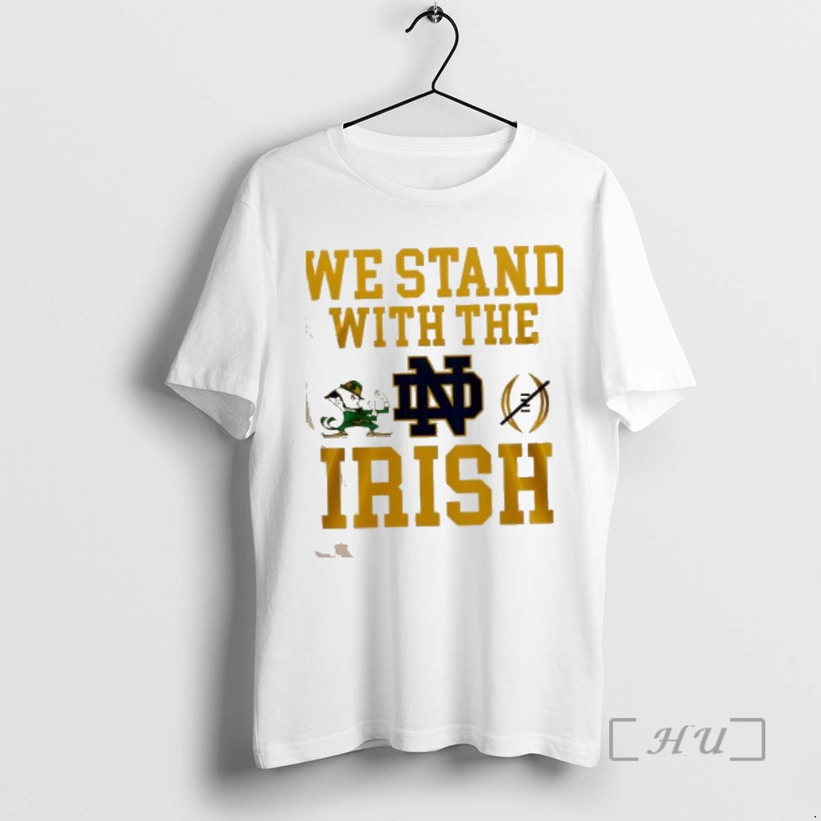 Officials We Stand With The Notre Dame Fighting Irish Robbed College Football Playoff 2 Sided T-Shirts, Hoodie, Sweatshirt