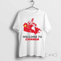 Officials Welcome To Chinada China X Canada Map Tee Hoodie, Sweatshirt | RetroVerseTees.com