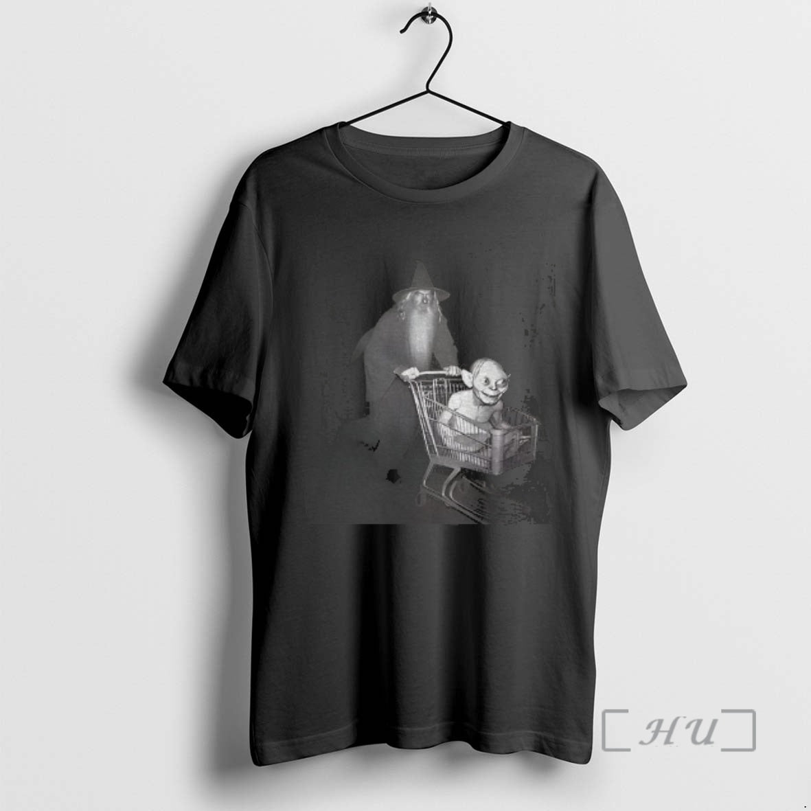 Officials Wizard And Goblin Shopping Cart Photo T-Shirts, Hoodie, Sweatshirt | RetroVerseTees.com