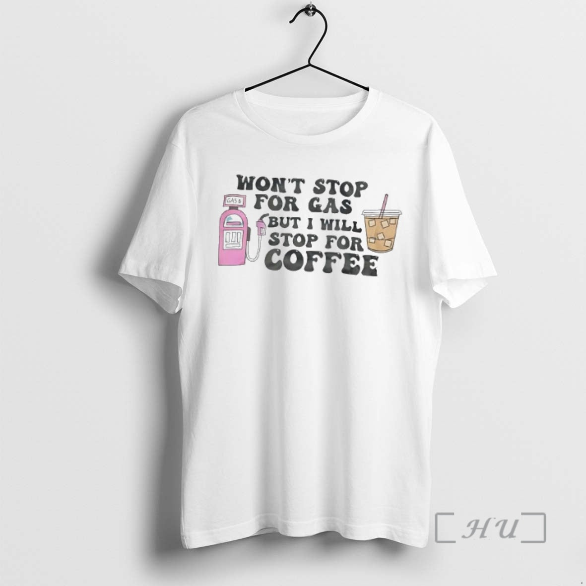 Officials Wont Stop For Gas But Ill Stop For Iced Coffee Premium T Shirts Sweater Hoodie, Sweatshirt | RetroVerseTees.com