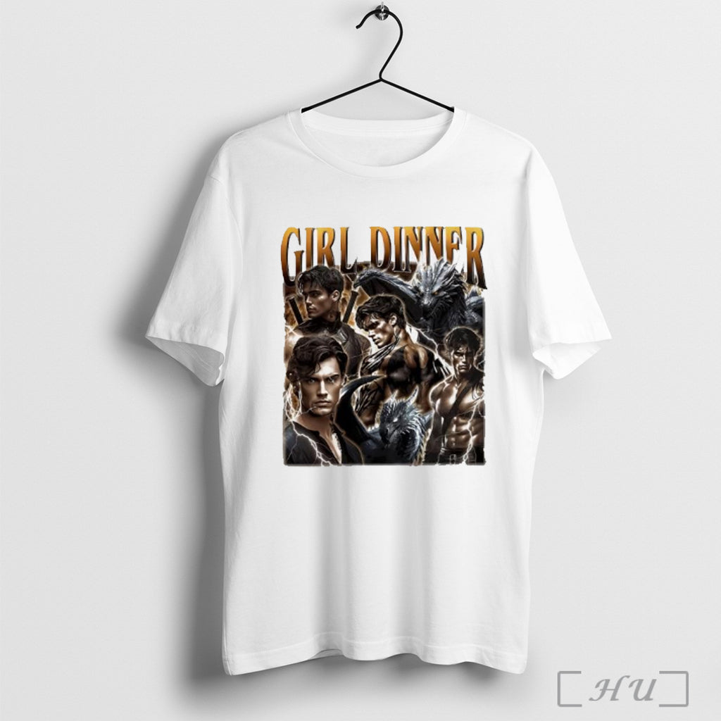 Officials Xaden Riorson Girl Dinner Graphic T Shirt