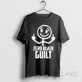 Officials Zero Black Guilt Middle Finger T-Shirts, Hoodie, Sweatshirt | RetroVerseTees.com