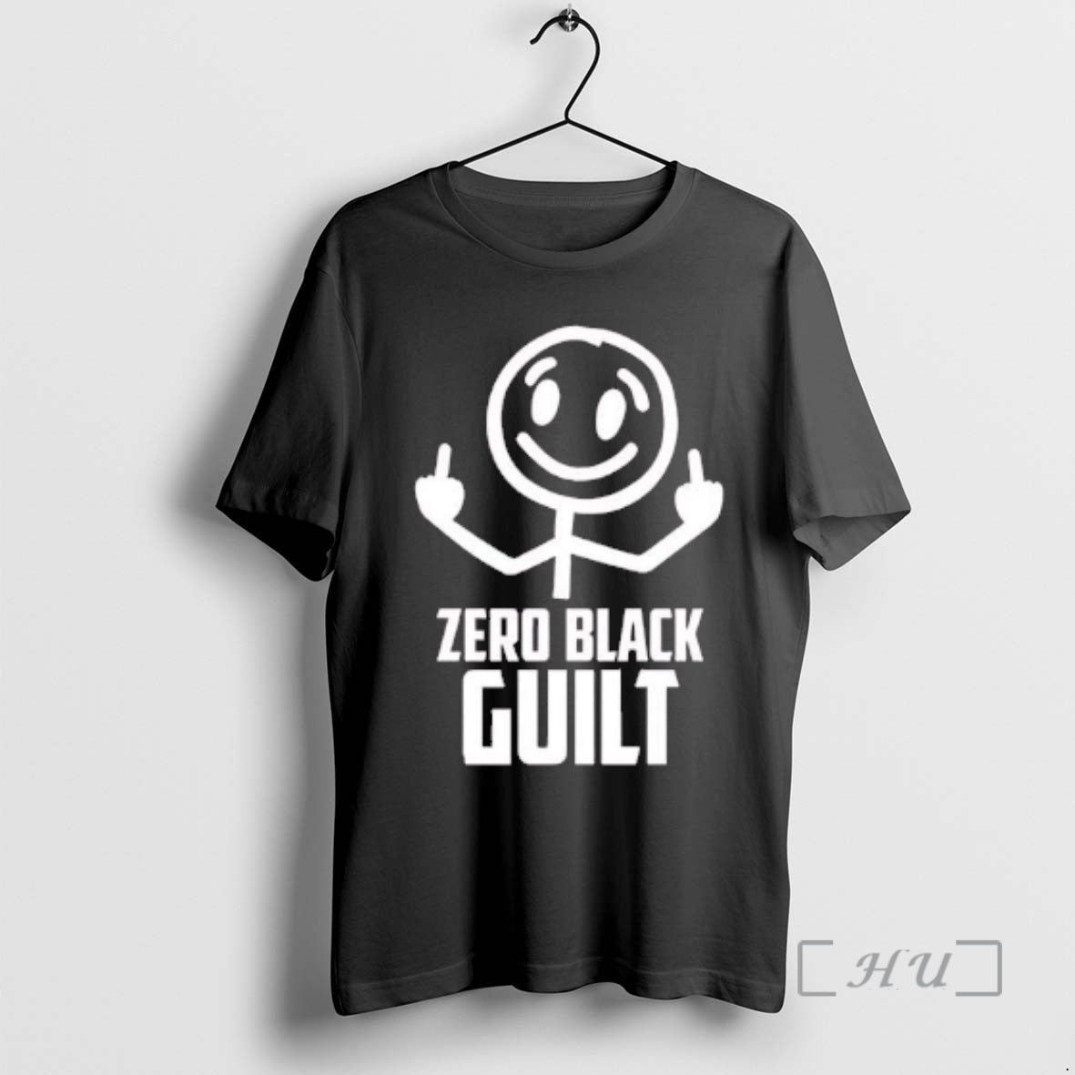 Officials Zero Black Guilt Middle Finger T-Shirts, Hoodie, Sweatshirt | RetroVerseTees.com
