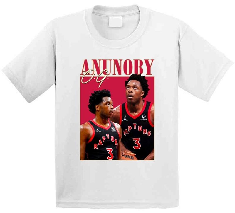 Og Anunoby 90S Style T-Shirt, 100% Cotton Unisex T-Shirt, Gift For Fan Hoodie, Sweatshirt | RetroVerseTees.com