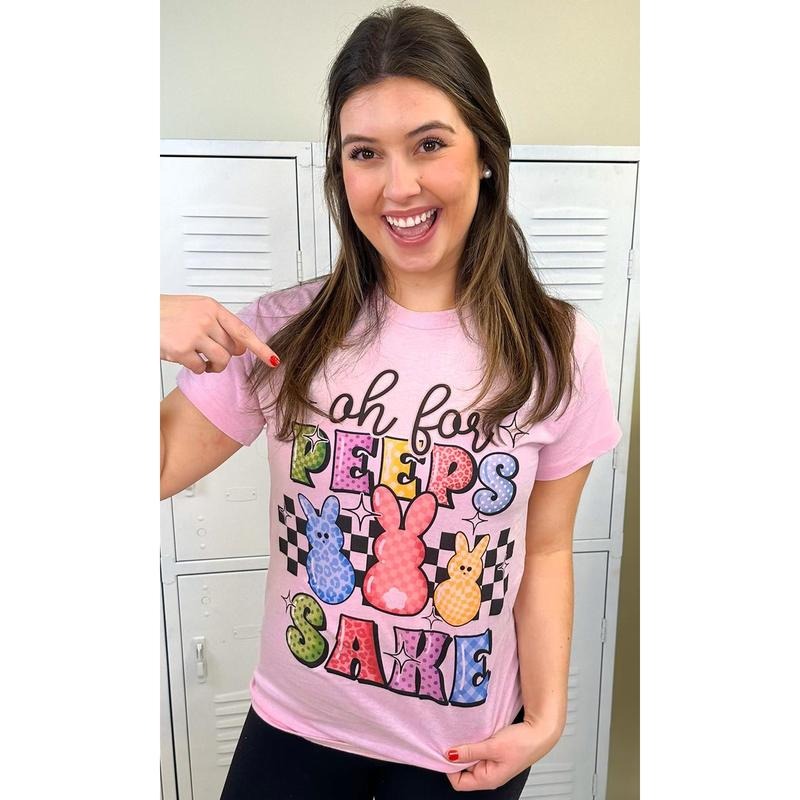 Oh For Peeps Sake Adult Graphic T-Shirt Hoodie, Sweatshirt | RetroVerseTees.com