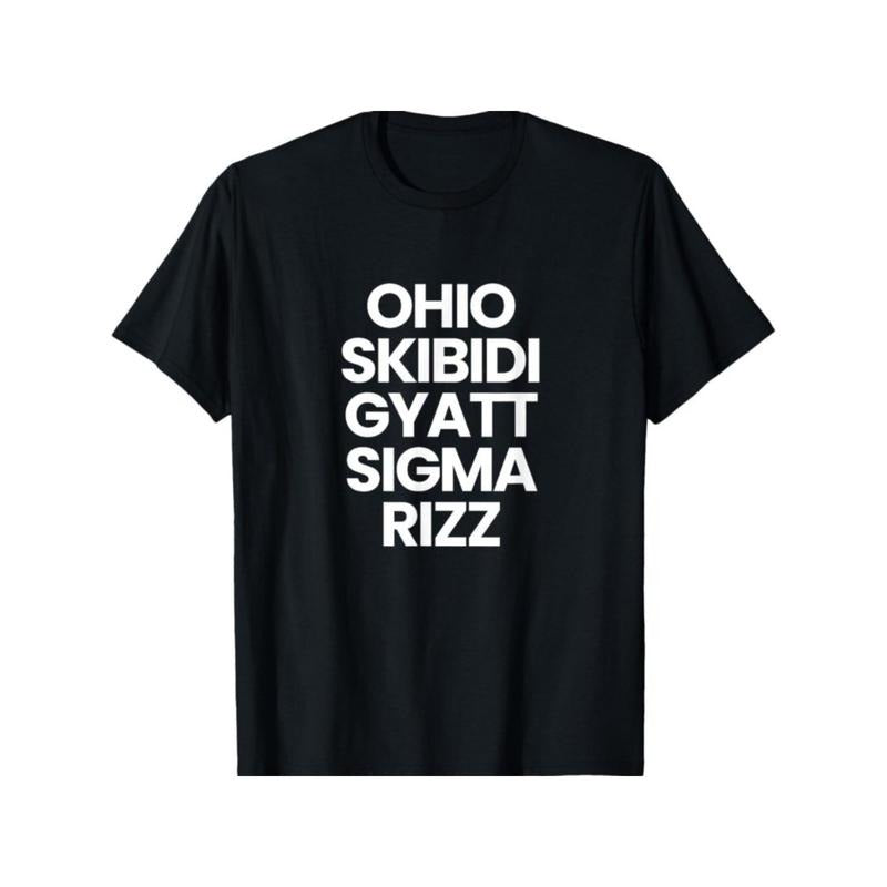 Ohio Skibidi Gyatt Sigma Rizz T-Shirt Made in USA Hoodie, Sweatshirt | RetroVerseTees.com