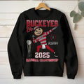 Ohio State 2025 National Championship Pullover Sweatshirt T-Shirts, Hoodie | RetroVerseTees.com