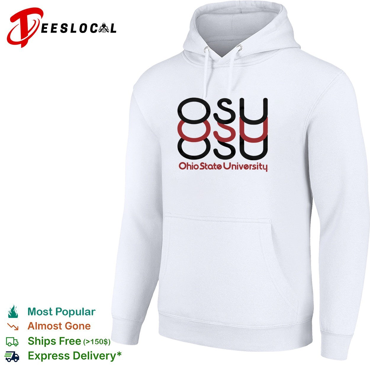 Ohio State University OSU logo shirt