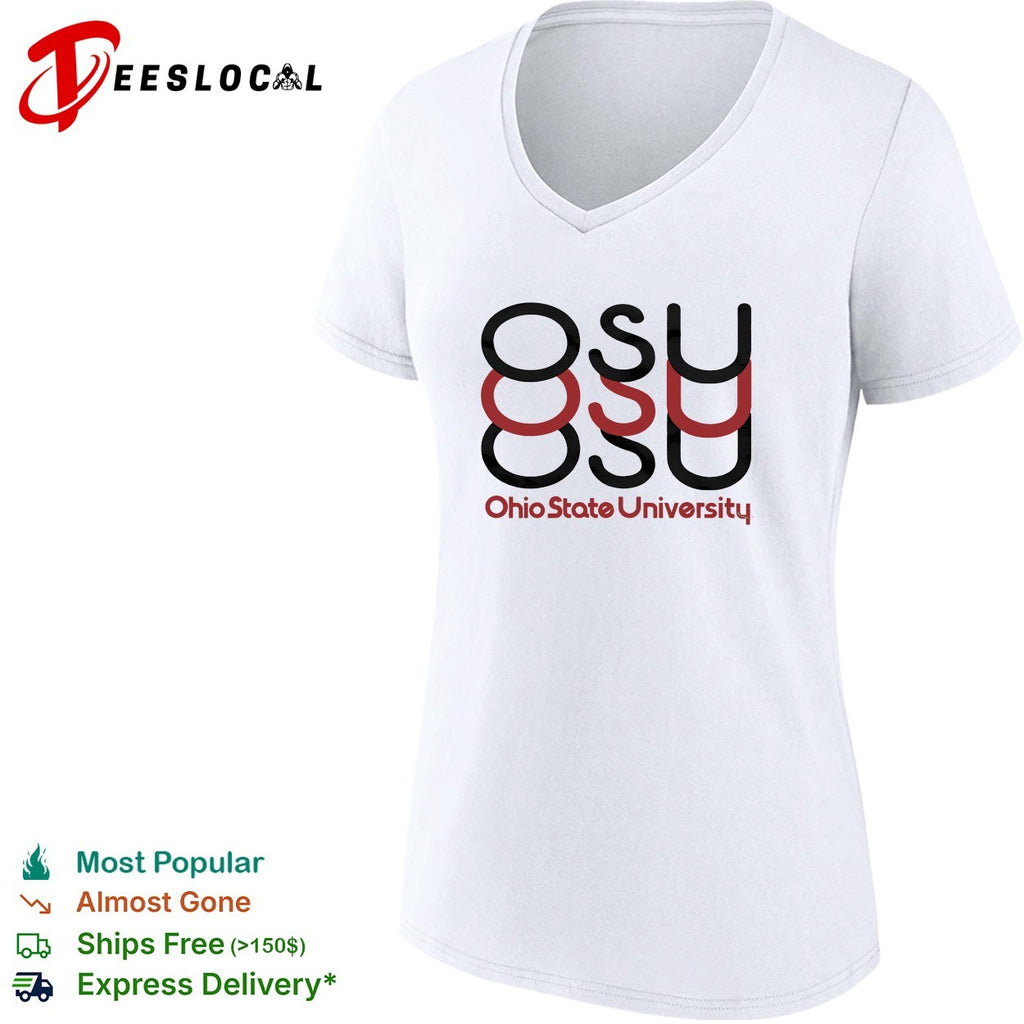 Ohio State University OSU logo shirt