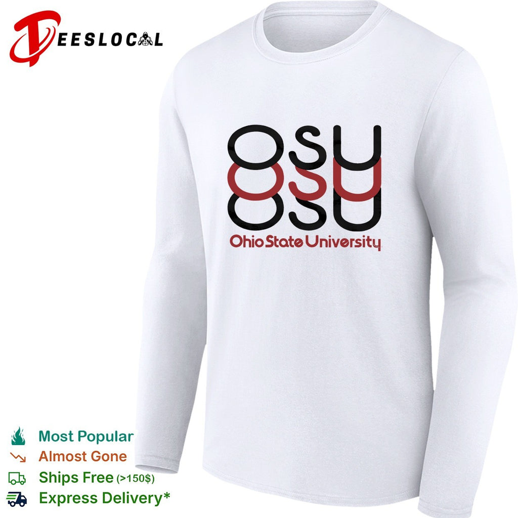 Ohio State University OSU logo shirt