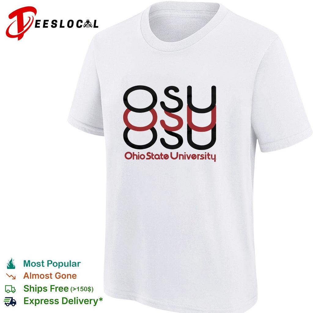 Ohio State University OSU logo shirt