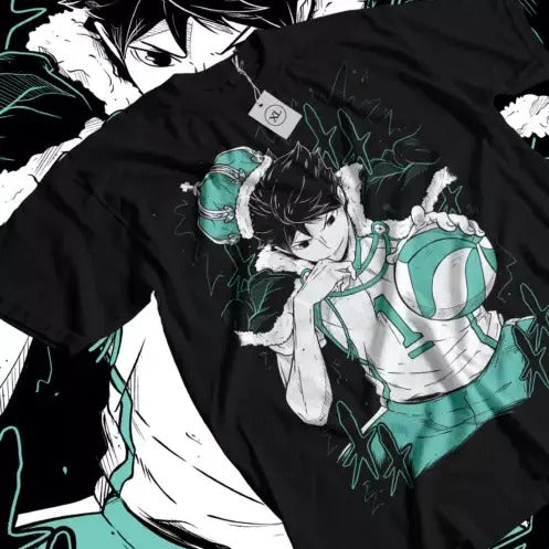 Oikawa Haikyuu T-Shirt Team Aoba Johsai Anime Manga Unisex Shirt All Size Hoodie, Sweatshirt | RetroVerseTees.com