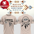 Oklahoma State Cowboys Native American Heritage The Root The Pride 2025 Two Sided Shirt