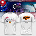 Oklahoma State University Charlie Kirk Turning Point Usa 2025 Two Sided Shirt
