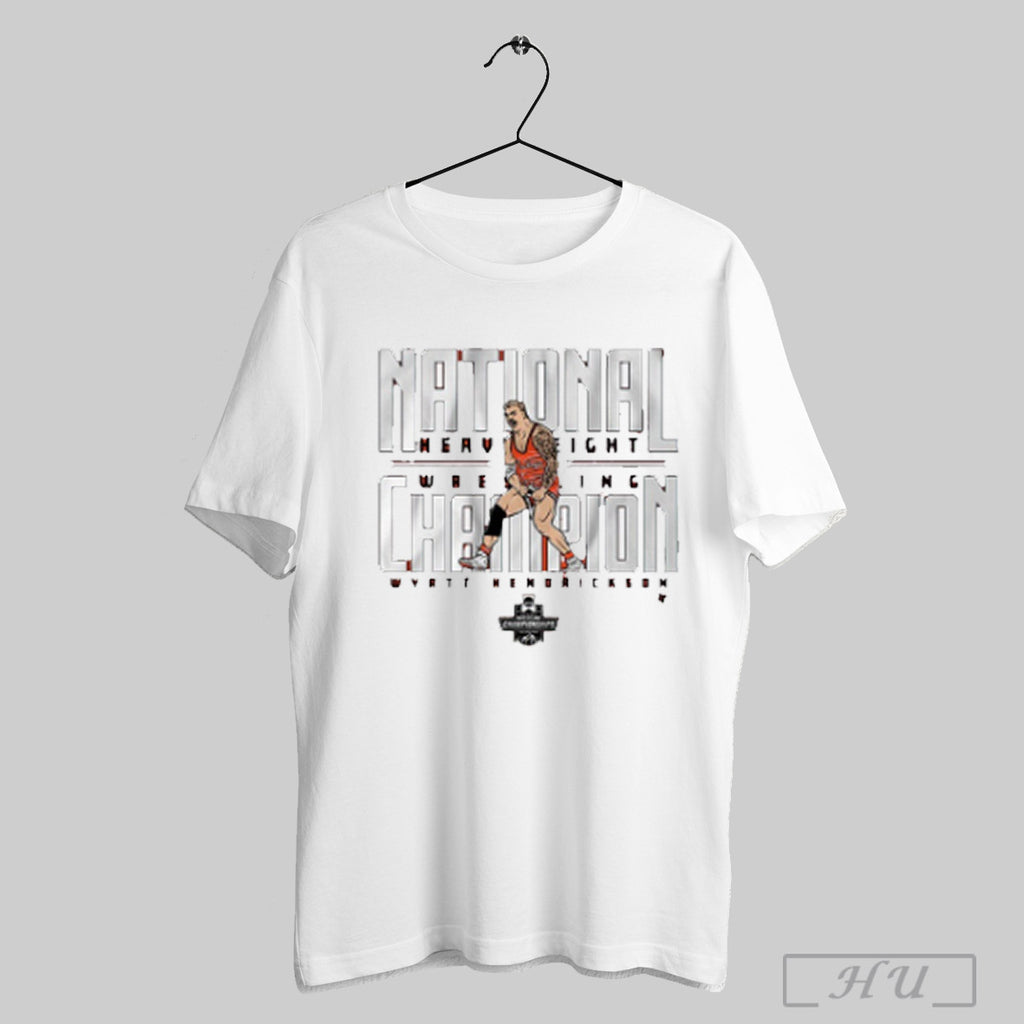 Oklahoma State Wrestling Wyatt Hendrickson Heavyweight Champion T Shirt Sweatshirt Png