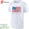 Old Navy 99 The Last Summer of the Century American Flag shirt