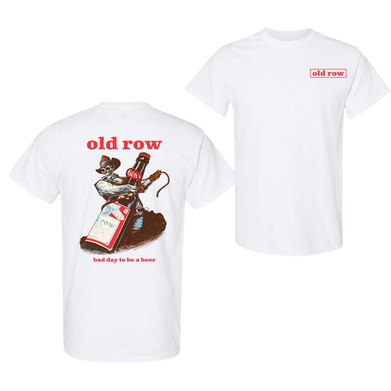 Old Row Bad Day To Be A Beer T-Shirt, Unisex T-Shirt For Men, For Women Hoodie, Sweatshirt | RetroVerseTees.com