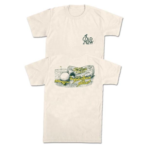 Old Row Golf Shotgun Start Pocket Tee, Vintage Graphic Tees, Vintage Crewnecks Tees Hoodie, Sweatshirt | RetroVerseTees.com