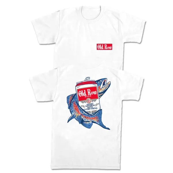 Old Row Outdoors Fishing Beer Can Pocket Tee, Vintage Graphic Tees, Vintage Crewnecks Tees Hoodie, Sweatshirt