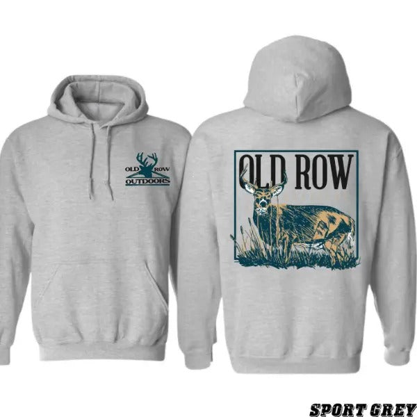 Old Row Outdoors Trophy Buck Graphic 2 Sides T-shirt Sweatshirt Hoodie, shirt for every family, both men and women Tshirt...