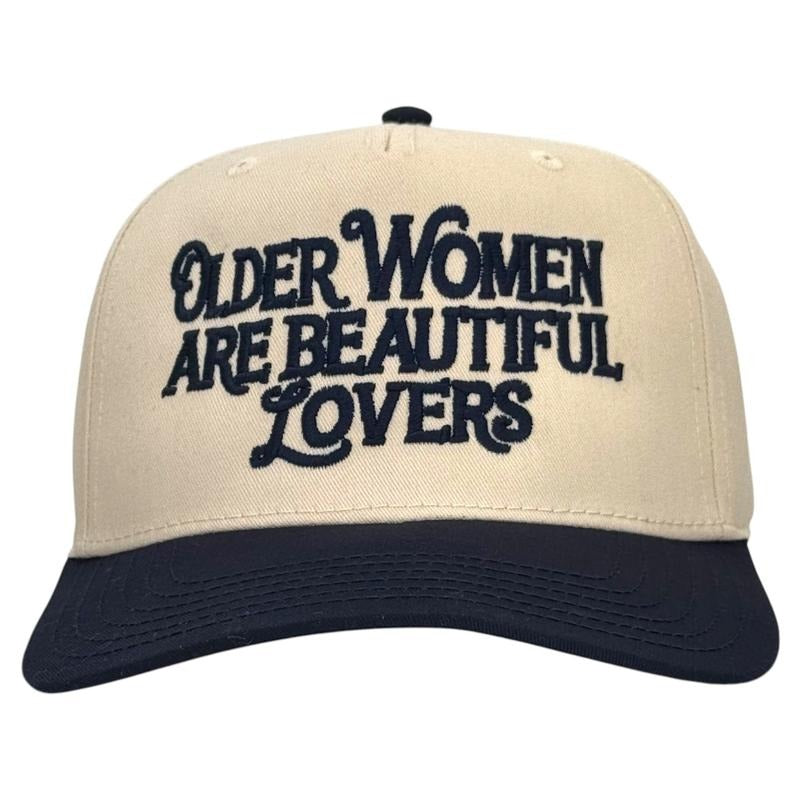 Older Women Are Beautiful Lovers Hat Custom Embroidered T-Shirts, Hoodie, Sweatshirt | RetroVerseTees.com
